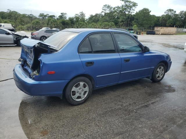 Photo 3 from auction – 2002 HYUNDAI ACCENT GL with VIN KMHCG45C52U288494