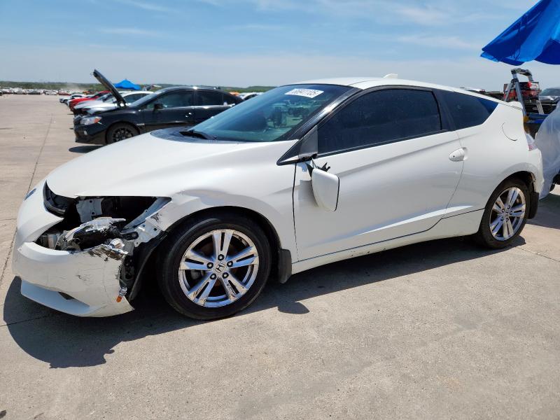 HONDA CR-Z EX 2011 with VIN JHMZF1C63BS011639 - Photo from auction