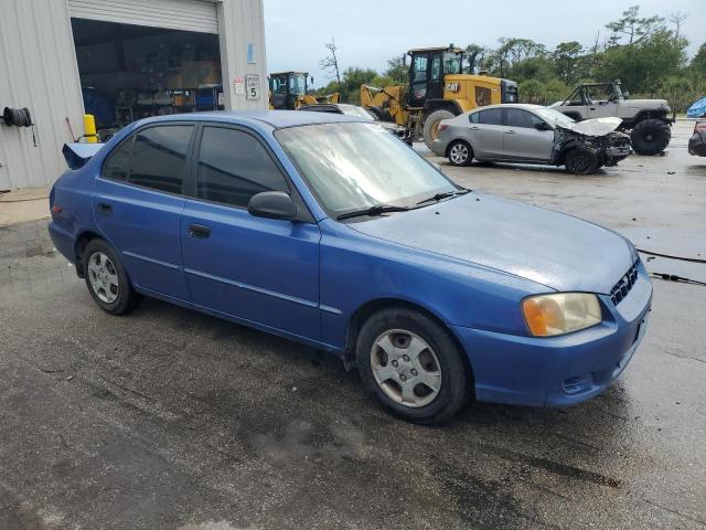 Photo 4 from auction – 2002 HYUNDAI ACCENT GL with VIN KMHCG45C52U288494