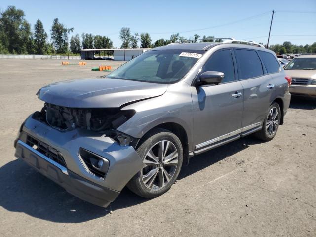 NISSAN PATHFINDER 2017 with VIN 5N1DR2MM7HC638316 - Photo from auction