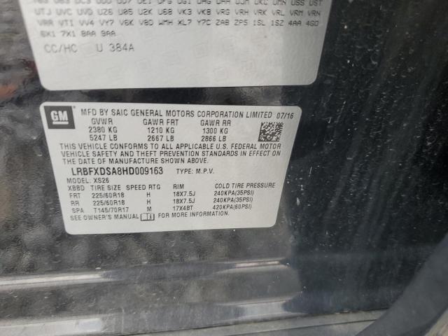 Photo 14 from auction – 2017 BUICK ENVISION E with VIN LRBFXDSA8HD009163