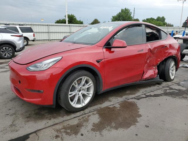 TESLA MODEL Y 2021 with VIN 5YJYGDEE6MF249291 - Photo from auction