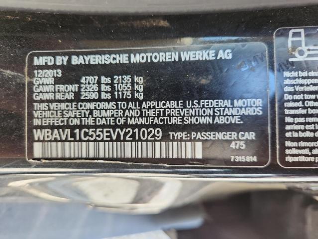 Photo 14 from auction – 2014 BMW X1 XDRIVE2 with VIN WBAVL1C55EVY21029