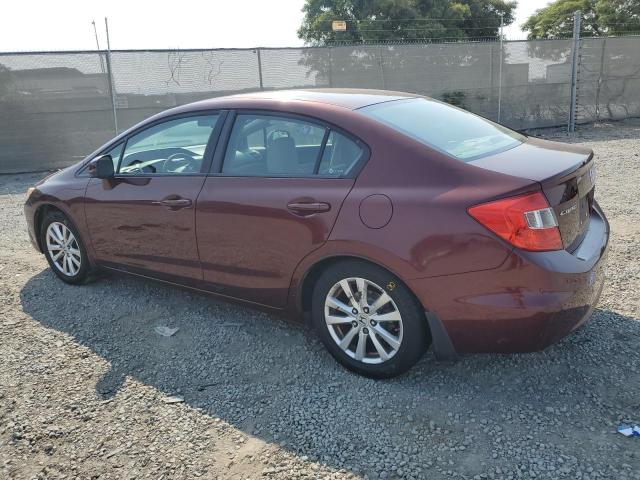 Photo 2 from auction – 2012 HONDA CIVIC EX with VIN 19XFB2F82CE358533