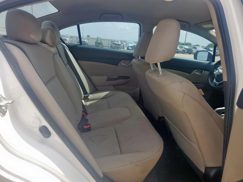 Photo 10 from auction – 2014 HONDA CIVIC LX with VIN 19XFB2F53EE069539