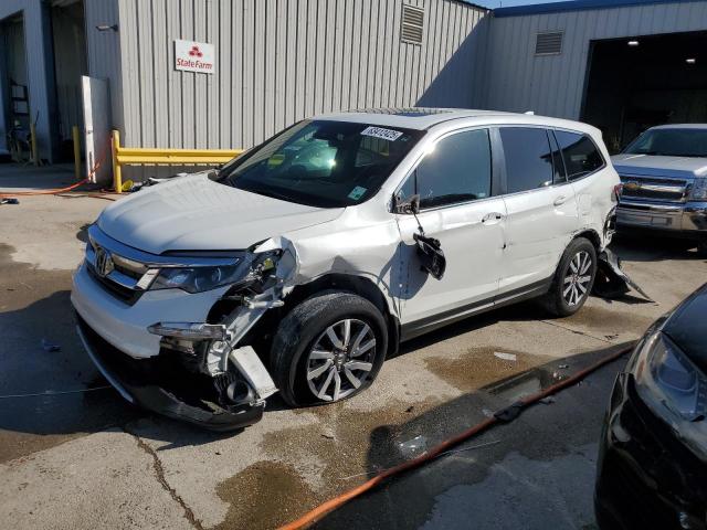 HONDA PILOT EXL 2021 with VIN 5FNYF5H54MB045464 - Photo from auction
