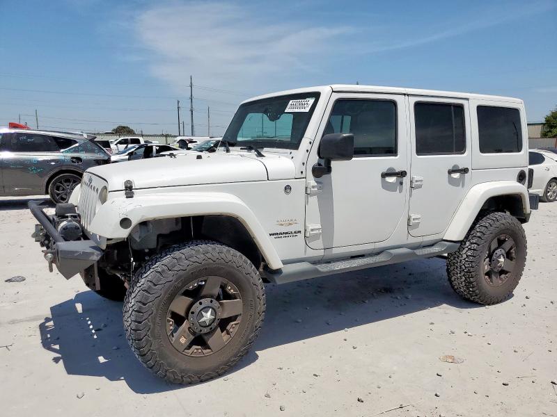 JEEP WRANGLER U 2013 with VIN 1C4BJWEG2DL609951 - Photo from auction