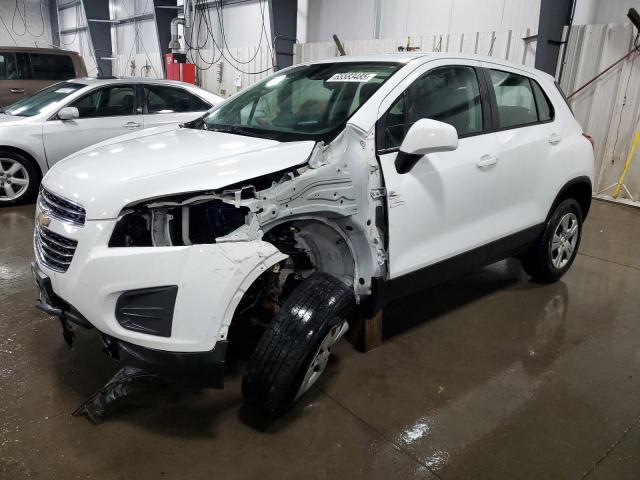 CHEVROLET TRAX LS 2016 with VIN KL7CJKSB2GB621417 - Photo from auction