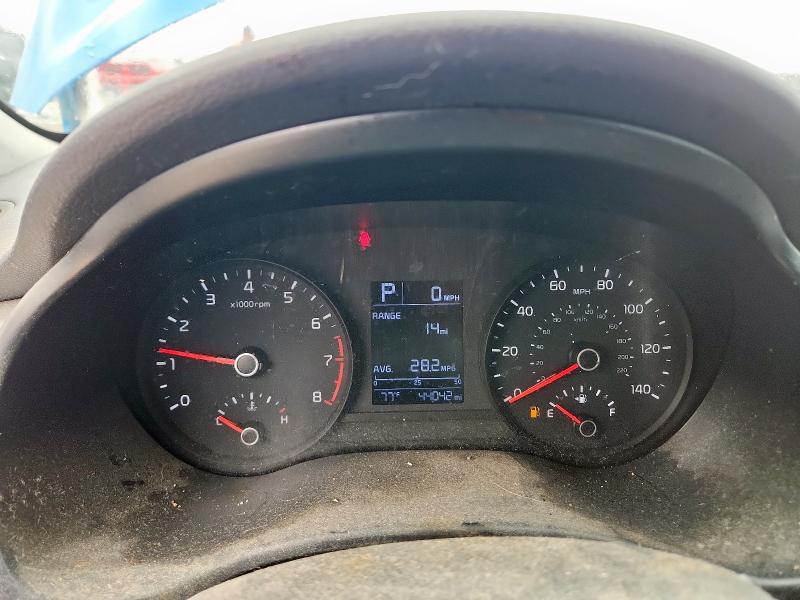 Photo 9 from auction – 2022 KIA RIO LX with VIN 3KPA24AD2NE491855