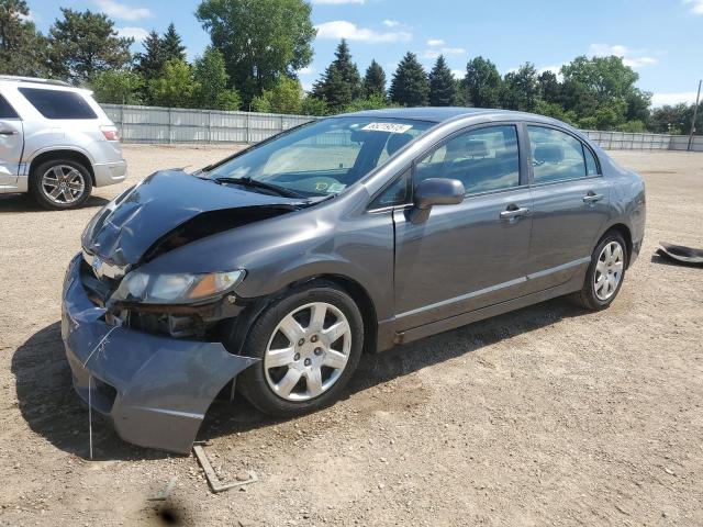 HONDA CIVIC LX 2009 with VIN 19XFA16559E042166 - Photo from auction