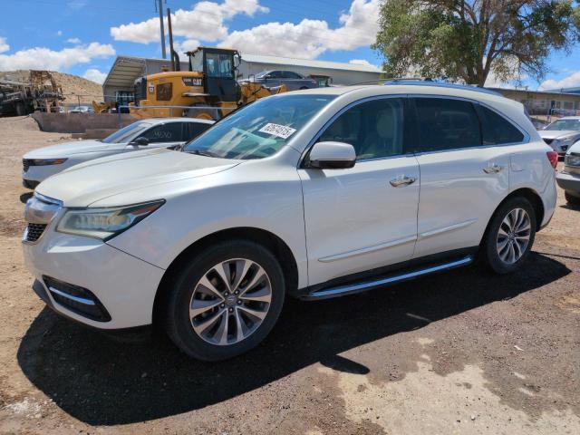 ACURA MDX TECHNO 2016 with VIN 5FRYD4H6XGB001254 - Photo from auction