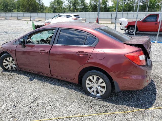 Photo 2 from auction – 2012 HONDA CIVIC LX with VIN 2HGFB2F59CH557543