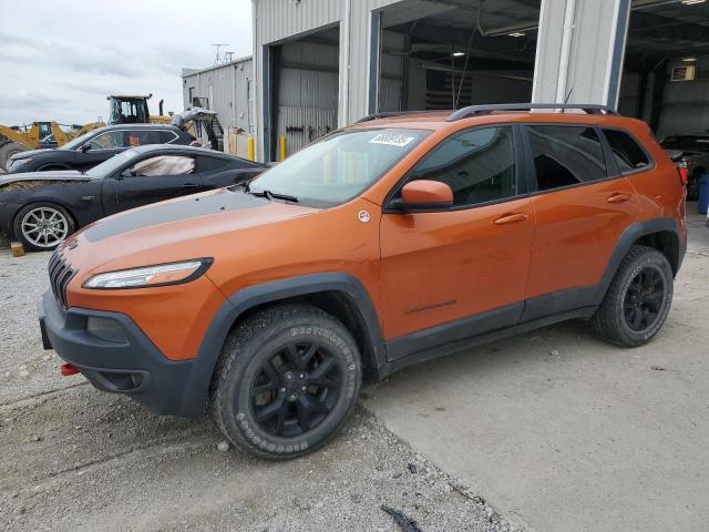 JEEP CHEROKEE T 2015 with VIN 1C4PJMBS1FW699159 - Photo from auction