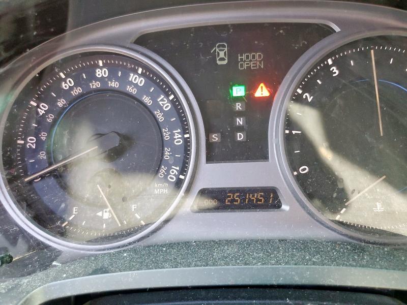 Photo 9 from auction – 2009 LEXUS IS 250 with VIN JTHBK262795100246