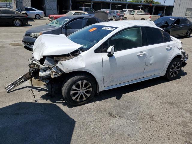 TOYOTA COROLLA LE 2022 with VIN JTDEAMDE5N3011114 - Photo from auction