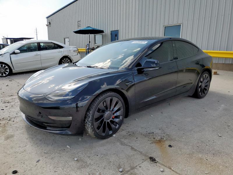 TESLA MODEL 3 2023 with VIN 5YJ3E1EC1PF398919 - Photo from auction