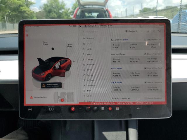 Photo 9 from auction – 2023 TESLA MODEL 3 with VIN 5YJ3E1EA6PF680116