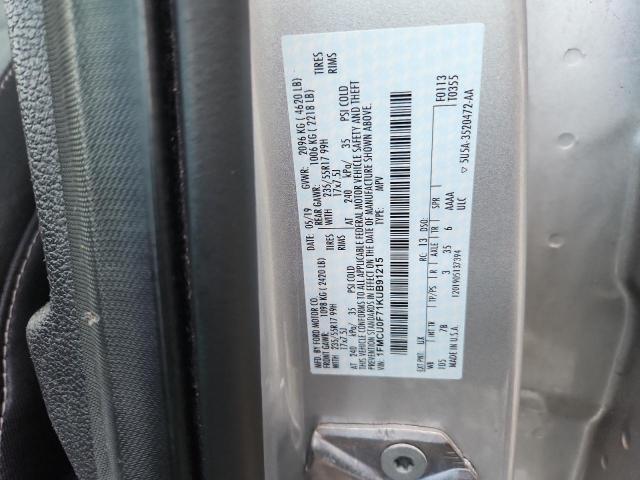 Photo 14 from auction – 2019 FORD ESCAPE S with VIN 1FMCU0F71KUB91215