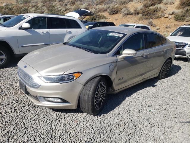 FORD FUSION SE 2017 with VIN 3FA6P0PU7HR258144 - Photo from auction