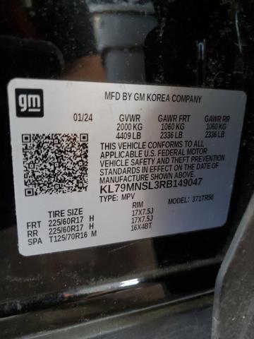 Photo 14 from auction – 2024 CHEVROLET TRAILBLAZE with VIN KL79MNSL3RB149047