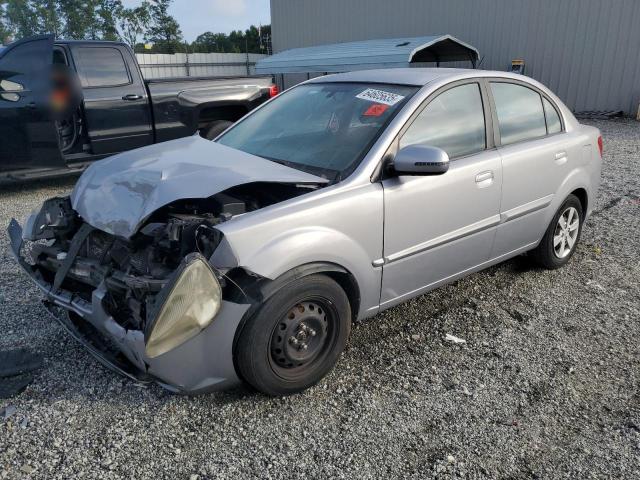 KIA RIO LX 2010 with VIN KNADH4A36A6656371 - Photo from auction