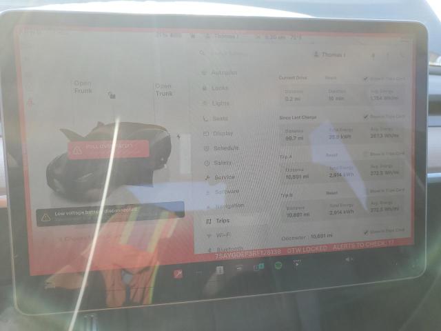 Photo 9 from auction – 2024 TESLA MODEL Y with VIN 7SAYGDEF3RF128138