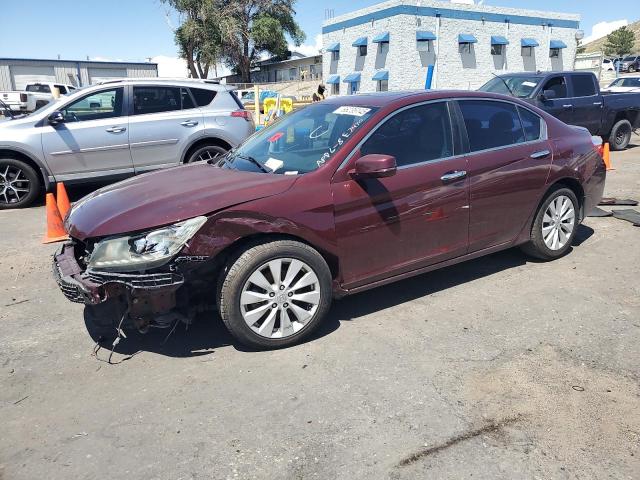 HONDA ACCORD EXL 2015 with VIN 1HGCR3F83FA037470 - Photo from auction