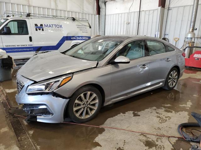 HYUNDAI SONATA SPO 2016 with VIN 5NPE34AF5GH343391 - Photo from auction