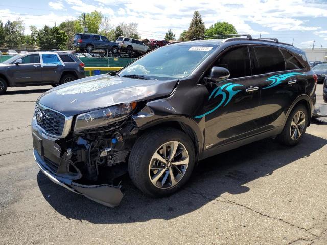 KIA SORENTO EX 2019 with VIN 5XYPHDA56KG452346 - Photo from auction