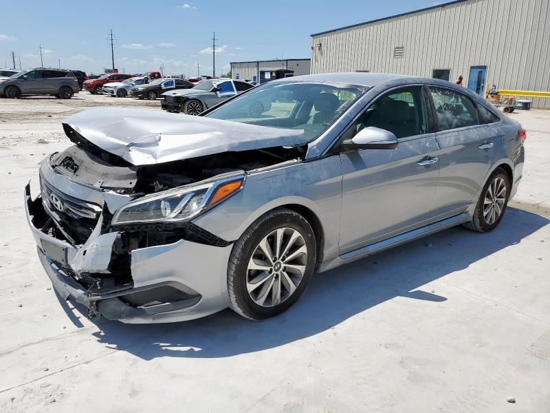 HYUNDAI SONATA SPO 2015 with VIN 5NPE34AF4FH064559 - Photo from auction