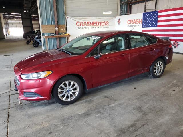 FORD FUSION S 2015 with VIN 3FA6P0G72FR289910 - Photo from auction