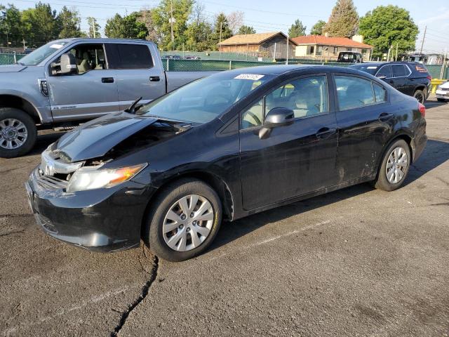 HONDA CIVIC LX 2012 with VIN 19XFB2F58CE109773 - Photo from auction