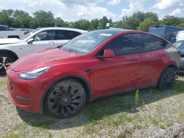 TESLA MODEL Y 2020 с VIN 5YJYGDEE8LF037779 - Фото с аукциона
