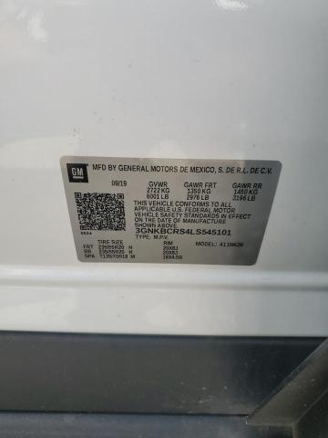 Photo 14 from auction – 2020 CHEVROLET BLAZER 2LT with VIN 3GNKBCRS4LS545101