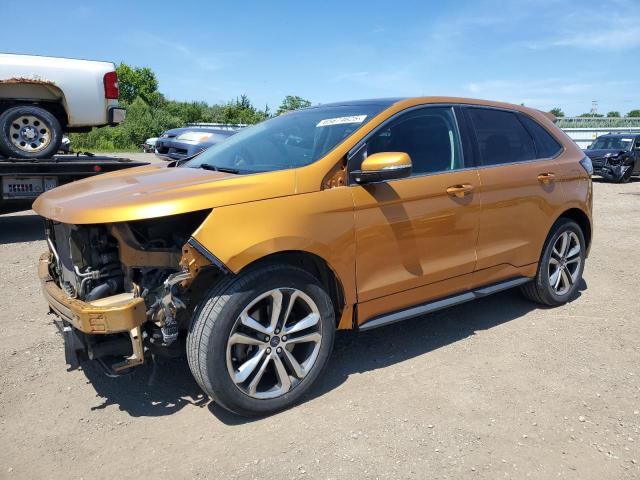 FORD EDGE SPORT 2015 with VIN 2FMTK4AP6FBB86222 - Photo from auction