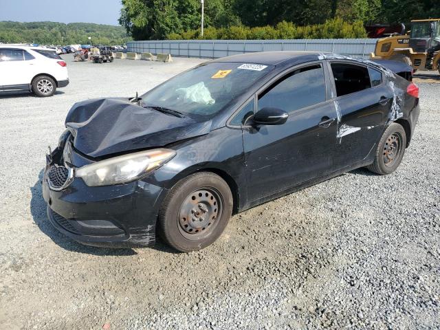 KIA FORTE LX 2015 with VIN KNAFX4A63F5392805 - Photo from auction