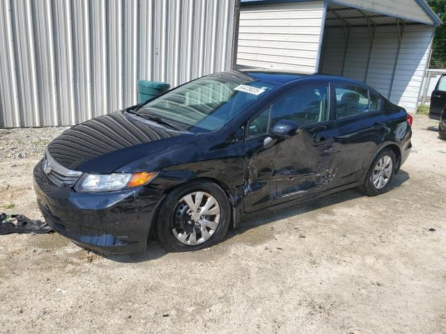 HONDA CIVIC LX 2012 with VIN 2HGFB2F54CH559216 - Photo from auction