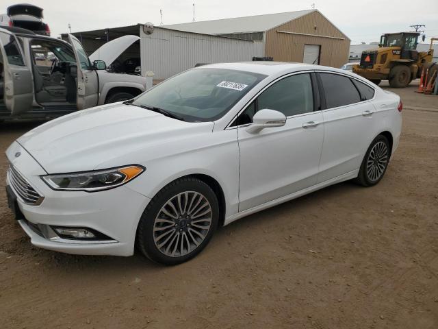FORD FUSION TIT 2018 with VIN 3FA6P0D96JR182132 - Photo from auction