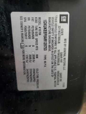Photo 14 from auction – 2010 GMC YUKON DENA with VIN 1GKUKEEF8AR128753