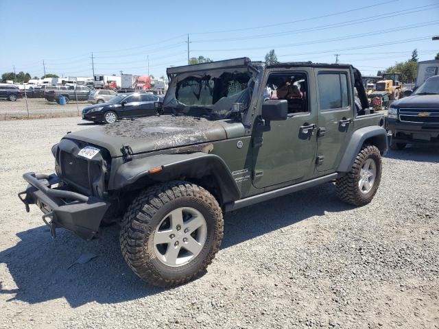 JEEP WRANGLER U 2015 with VIN 1C4BJWDG6FL751479 - Photo from auction