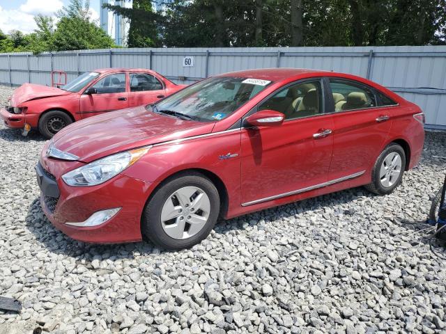 HYUNDAI SONATA HYB 2011 with VIN KMHEC4A48BA009012 - Photo from auction