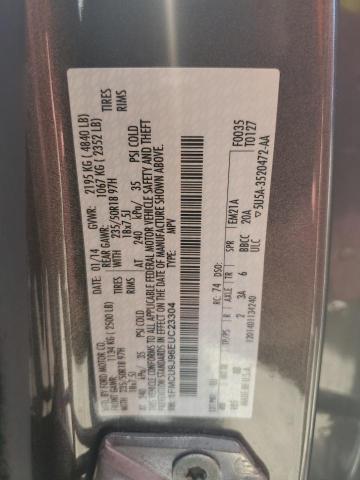 Photo 14 from auction – 2014 FORD ESCAPE TIT with VIN 1FMCU9J96EUC23304