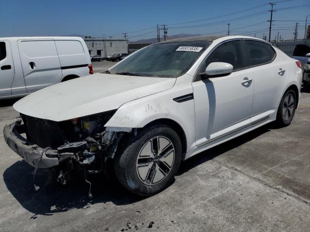 KIA OPTIMA HYBRID 2013 with VIN KNAGM4AD4D5049705 - Photo from auction