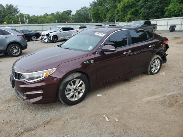 KIA OPTIMA LX 2018 with VIN 5XXGT4L37JG208475 - Photo from auction