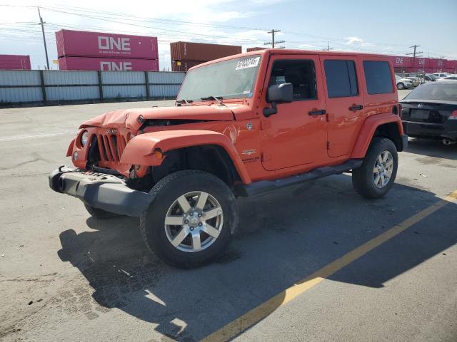 JEEP WRANGLER U 2015 with VIN 1C4BJWEG7FL593118 - Photo from auction