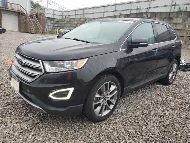 FORD EDGE TITANIUM 2015 with VIN 2FMTK4K94FBB70214 - Photo from auction