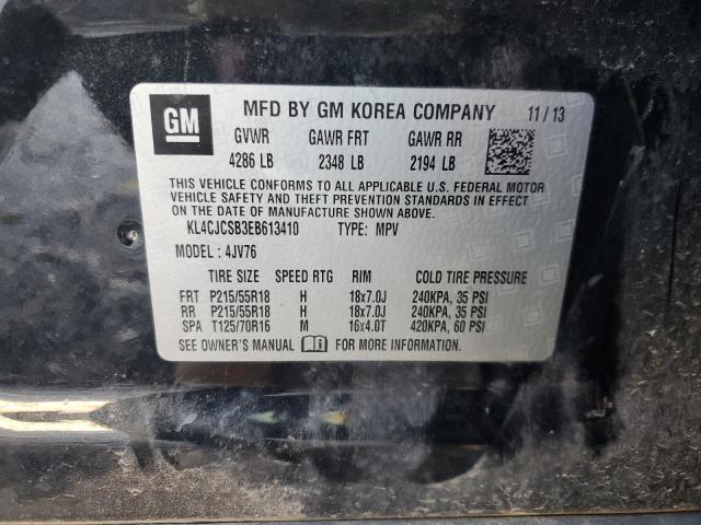 Photo 14 from auction – 2014 BUICK ENCORE with VIN KL4CJCSB3EB613410
