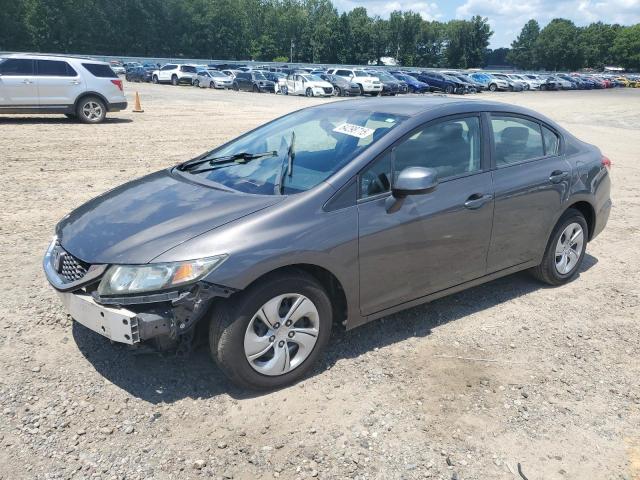 HONDA CIVIC LX 2013 with VIN 2HGFB2F55DH598379 - Photo from auction