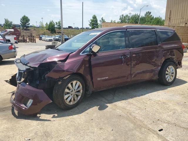 KIA SEDONA EX 2016 with VIN KNDMC5C15G6107515 - Photo from auction