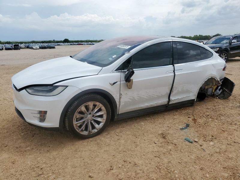 TESLA MODEL X 2021 with VIN 5YJXCDE23MF319746 - Photo from auction